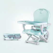 Load image into Gallery viewer, Adjustable Folded Baby Kids Booster Seat High Chair Detach Tray Baby Chairs Dinner Plate Feeding Portable Children Safety Seat
